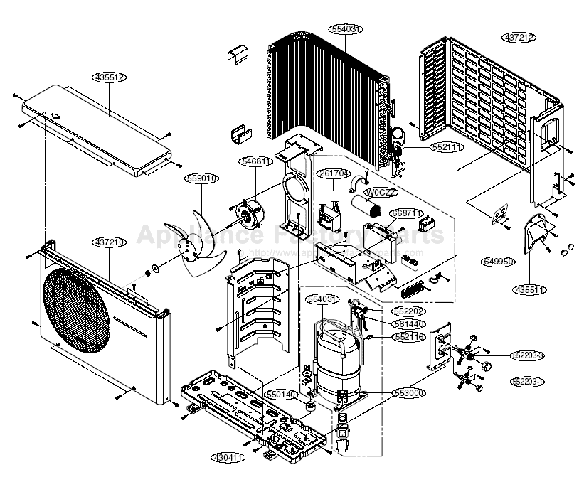 Parts for HMH024KD1 | Lg | Air Conditioners