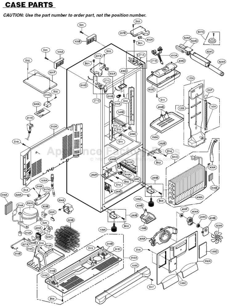 Parts for 795.77553600 | Kenmore | Refrigerators