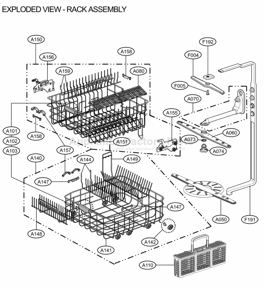 Parts for LDF7932BB | Lg | Dishwashers