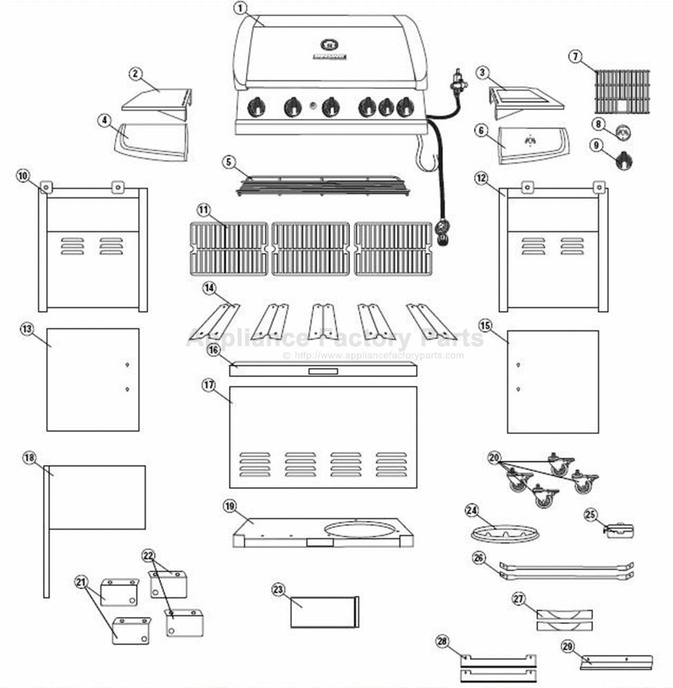 Brinkmann 810 1575 W Bbq Parts