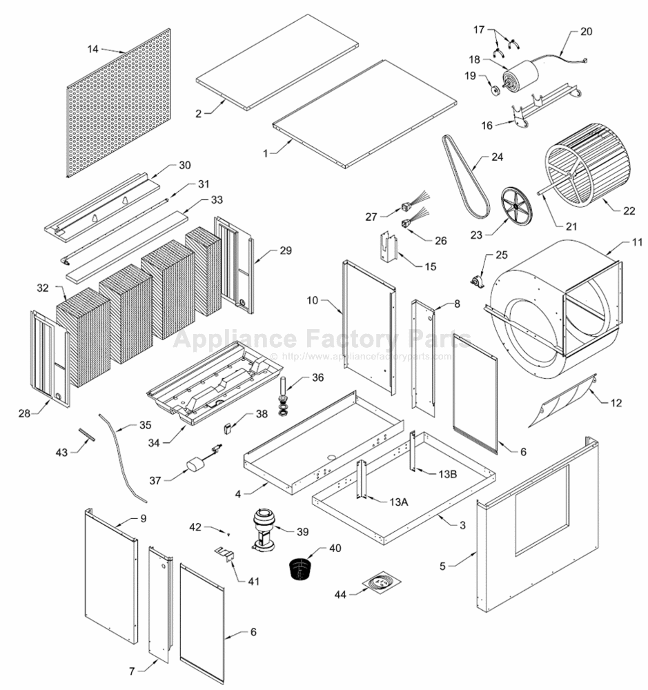 Parts for ASA7112 Mastercool Evaporative Coolers