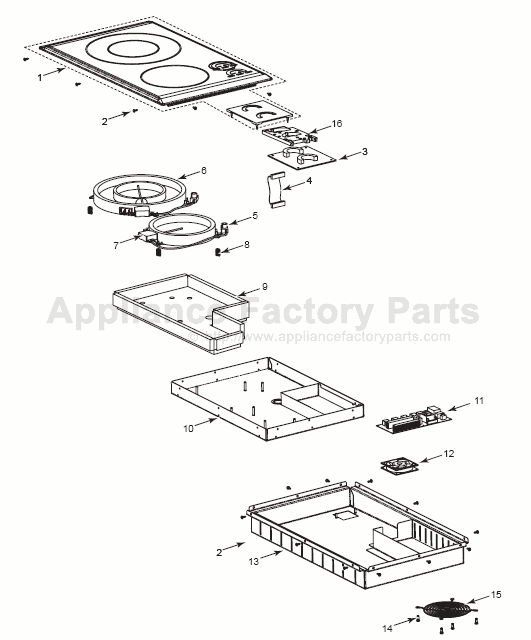 Parts for CT15E Wolf Electric Ranges