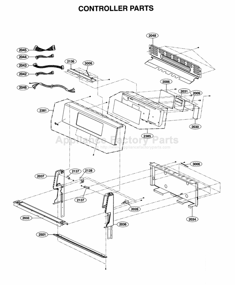 Parts For Ldg3036st Lg Electric Ranges 0835