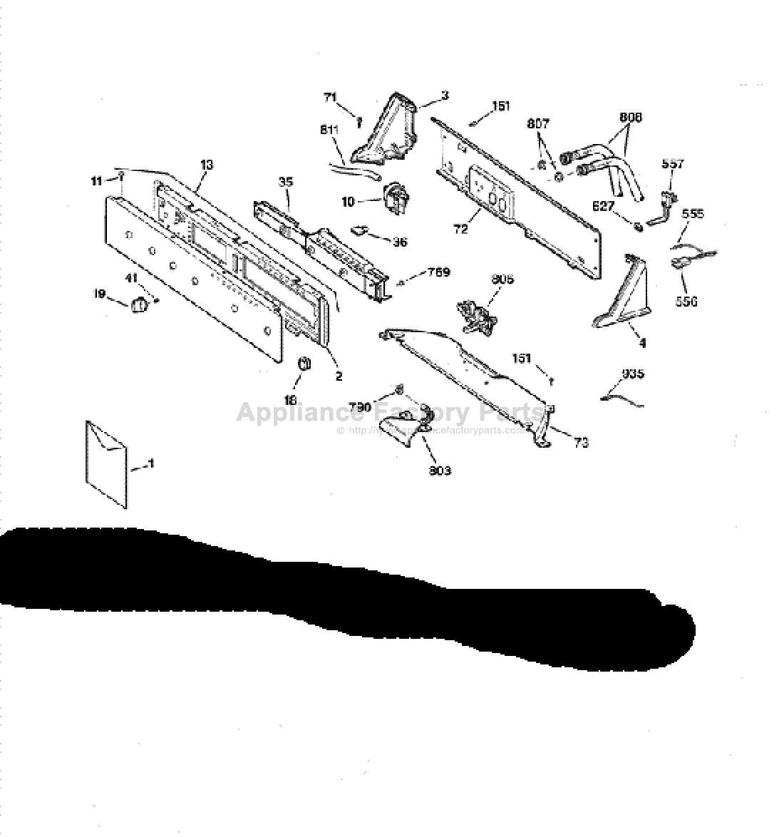 Model: WJRR4170G2WW Parts Listed by Category for Model: WJRR4170G2WW