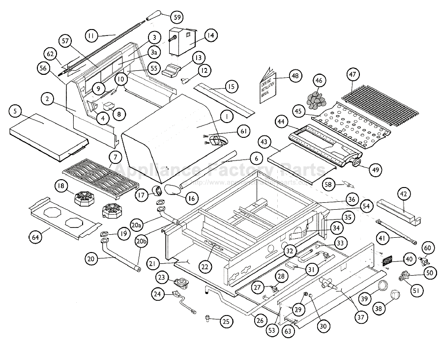 Dcs 48A-BQSSN BBQ Parts