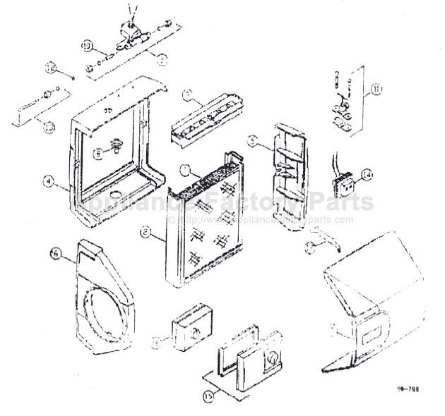 Parts for WB2-12 | Lennox | Air Cleaners