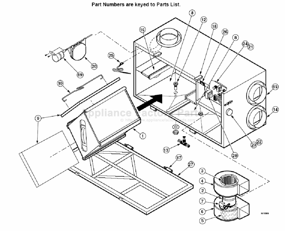 Parts for ER150C | Honeywell | Air Conditioners