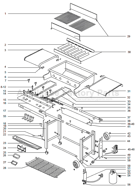 Weber SUMMIT 400 LP (PRIOR 2000) Parts | BBQs and Gas Grills