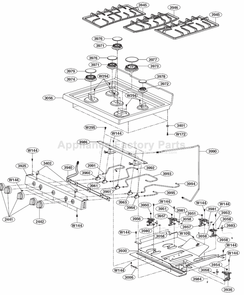 Parts for LRG3091ST | Lg | Electric Ranges