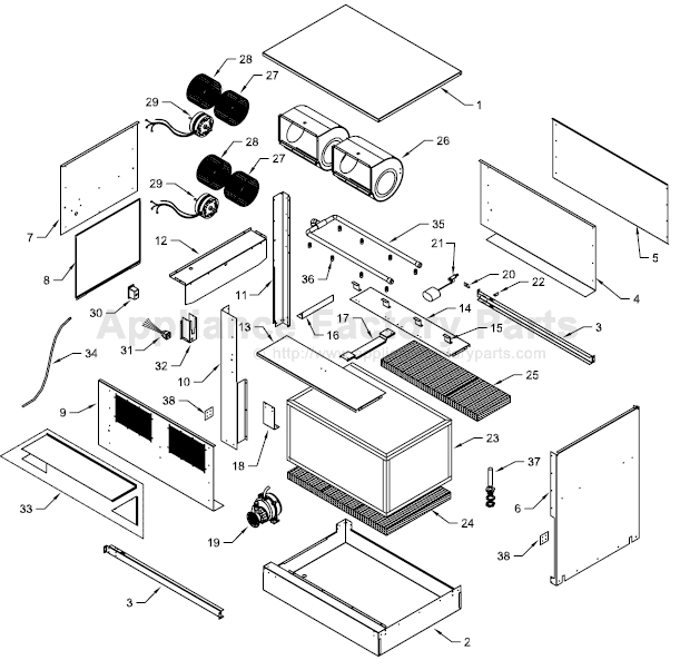 parts all 007 of Parts â€¢ Cooler World IM70 Mastercool