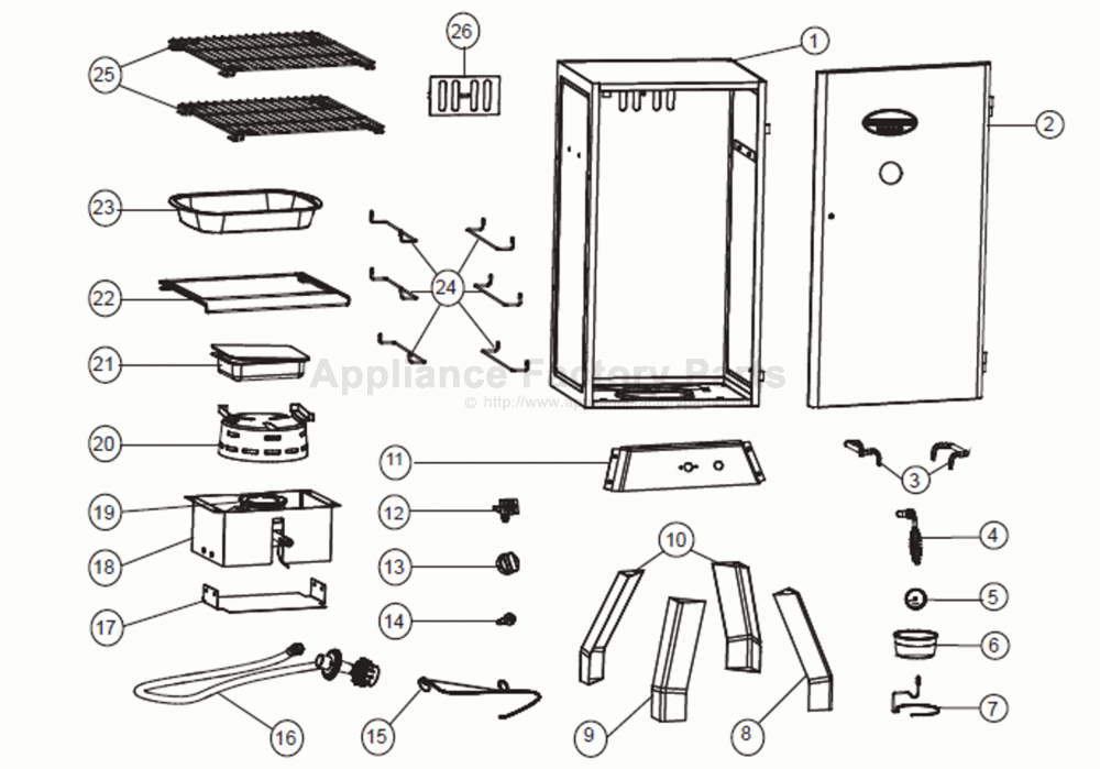 Masterbuilt 20051413 BBQ Parts