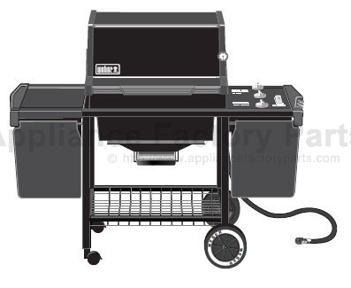 Weber GENESIS SILVER B NG W PREMIUM UPGRADES (2000-2001) Parts | BBQs ...